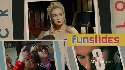 Fun Slideshow Video Displays template preview