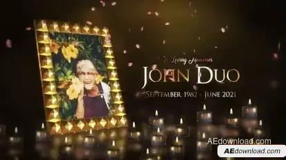 Funeral Memorial Openers template preview