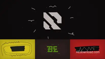 Funk Logo Reveal Logo Stings template preview