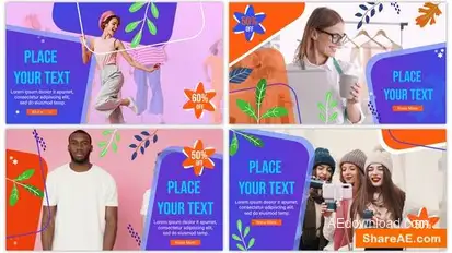 Videohive Funky Fashion Slideshow Openers template preview