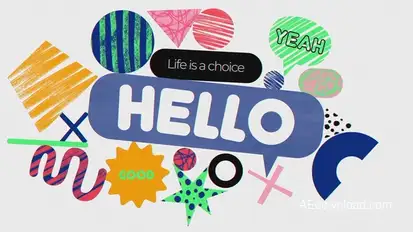 Funny Intro Titles Titles template preview