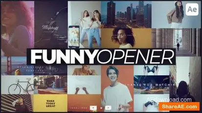 Funny Opener Openers template preview