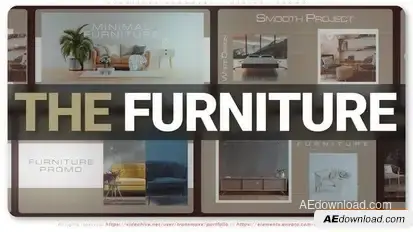 Furniture Showreel - Minimal Promo Openers template preview
