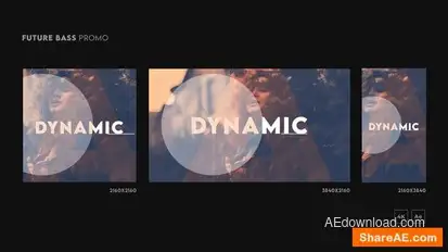 Future Bass Promo Openers template preview