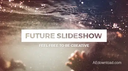 Future Slideshow Video Displays template preview