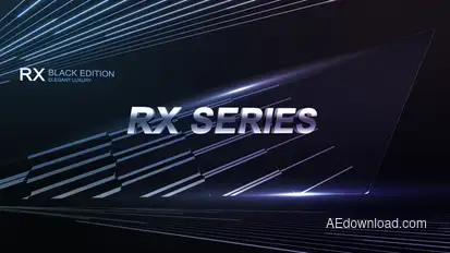 Futuristic Line Logo Reveal Logo Stings template preview