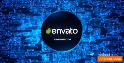 Futuristic Logo Logo Stings template preview