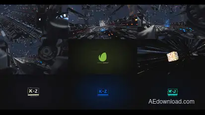 Futuristic Logo Reveal Logo Stings template preview