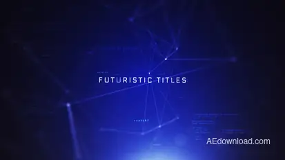 Futuristic Titles Titles template preview