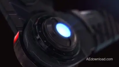 Futuristic Transforming Logo Reveal Logo Stings template preview