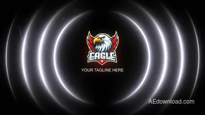 Game Glitch Logo Reveal Logo Stings template preview