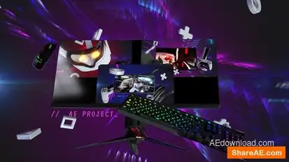 Game Logo Openers template preview