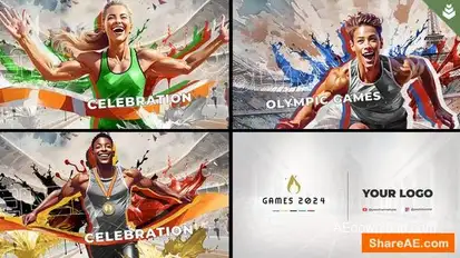 Games 2024 Athletics Openers template preview