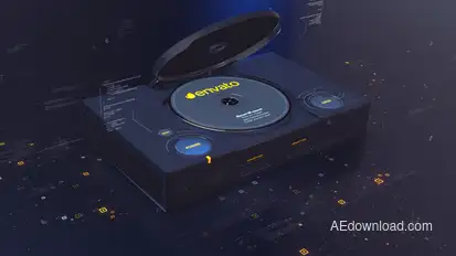 Gaming Console Logo Reveal Product Promo template preview