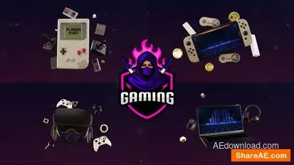 Gaming Logo Openers template preview