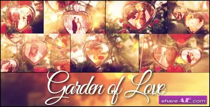 Videohive Garden of Love – A Wedding Day – After Effects Templates Video Displays template preview