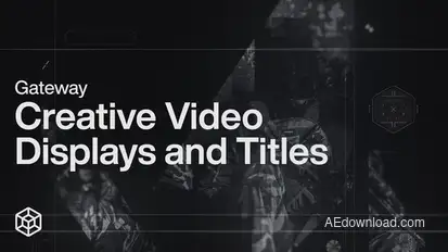 Gateway - Creative Video Displays and Titles Video Displays template preview