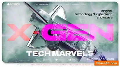 Gen X Techno Showcase Openers template preview