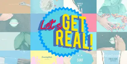 Get Real Logo Bundle Logo Stings template preview