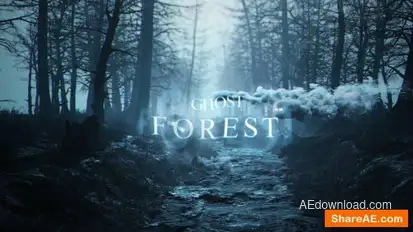 Ghost Forest Cinematic Trailer Openers template preview