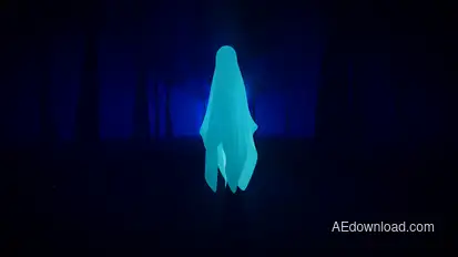 Ghost Ident Logo Stings template preview