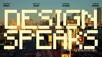 Giant Cinematic Titles Titles template preview