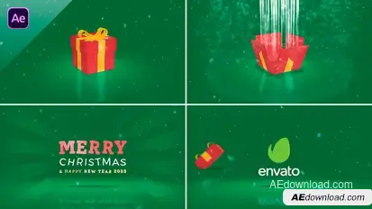 Gift Box Logo Stings template preview