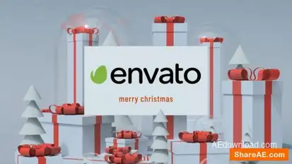 Gifts Christmas Logo Logo Stings template preview