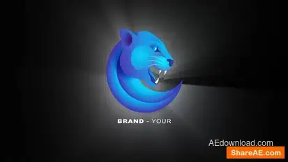 Glamorous Logo Logo Stings template preview