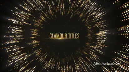 Glamour Titles Titles template preview