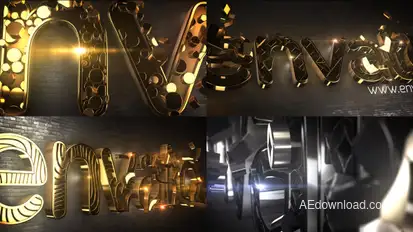 Glaring Pattern Maker V2 Logo Reveal Openers template preview