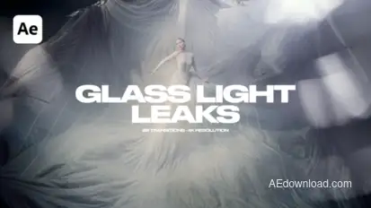 Glass Light Leaks Elements template preview