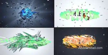 Glass Logo Logo Stings template preview