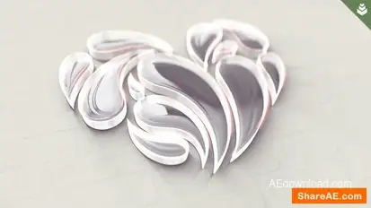 Glass Logo Reveal Logo Stings template preview