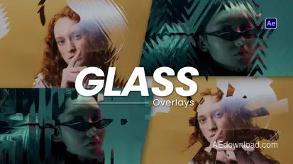 Glass Overlays Elements template preview