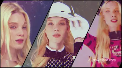 Glass Parallax Image Logo Logo Stings template preview