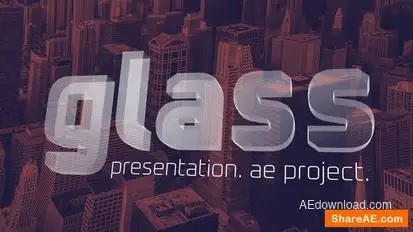 Videohive Glass Presentation – Tech Presentation Openers template preview