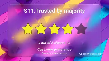 Glassmorphism Infographics Infographics template preview