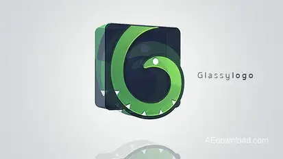 Glassy Logo Logo Stings template preview