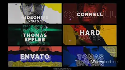 Glitch Cover Product Promo template preview