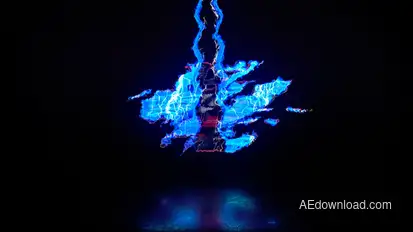 Glitch Energy Logo Logo Stings template preview