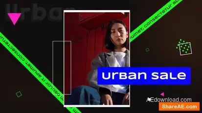 Videohive Glitch Fast Intro Openers template preview