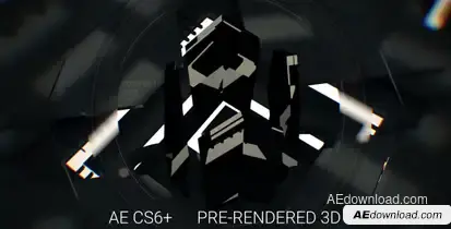 Glitch Intro Openers template preview