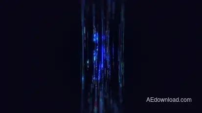 Glitch Intro Logo Stings template preview