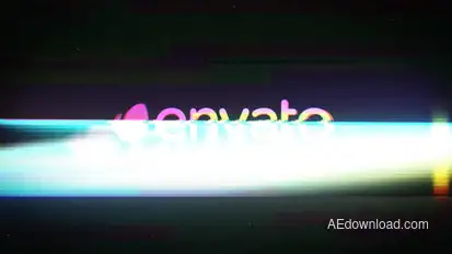 Glitch Logo Logo Stings template preview