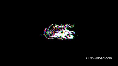 Fast Grunge Glitch Logo Logo Stings template preview