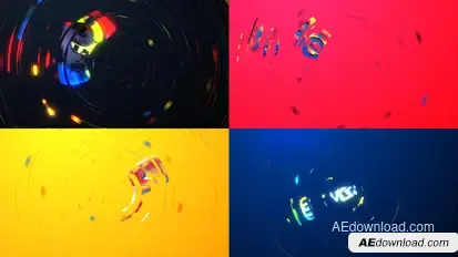 Glitch Logo Logo Stings template preview