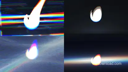 Logo Glitch Logo Stings template preview