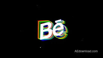 Glitch Logo Logo Stings template preview