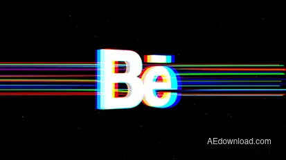 Glitch Logo Logo Stings template preview